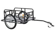 Bike Cargo Trailer 130x73x48.5 cm Steel Black