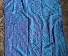 Blue & Purple Cashmere Scarf