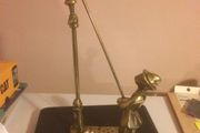 brass figure lamp lighter free postage