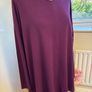 Offers Welcome Please - OSKA Purple Long Sleeved Top - Size 3 Image 2