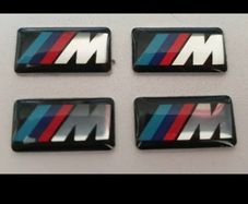BMW M wheel alloy badge sticker x5