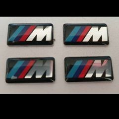 BMW M wheel alloy badge sticker x5
