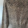 dress Bnwot animal print button through shirt dress size 12 Image 8