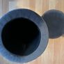 Brand New Velvet Storage Stool Image 2