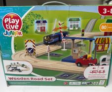 Wooden road set
