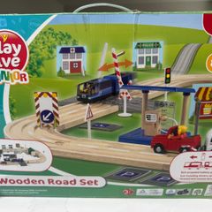 Wooden road set