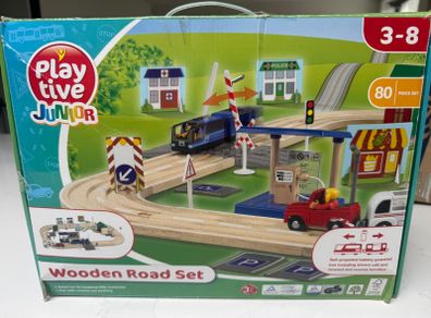 Wooden road set