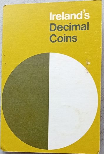 Ireland's Decimal Coins in lovely Booklet