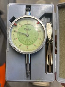 Mitutoyo 2046 Jeweled Dial Indicator (0.01-10mm) - Precision Machinist Tool