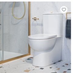 New Close Coupled Rimless Toilet & Cistern