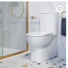 New Close Coupled Rimless Toilet & Cistern