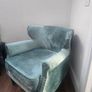 Teal armchair Image 2