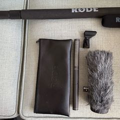 Rode NTG 2 with Deadcat & Rode 3m Boom Pole