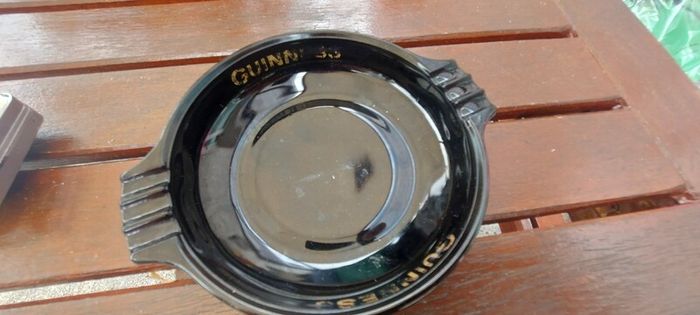 Guinness vintage advertising ashtray, hard to come by ,collectors item with smoking bans, price includes free shipping within Ireland, or if buyer collects cheaper,