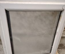 Pvc window 66cm wide X 77 cm height