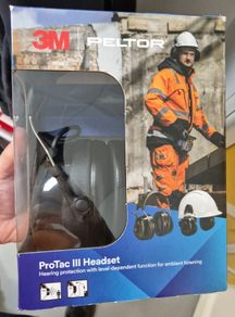 3M PELTOR ProTac III Electronic Ear Defenders Headphones