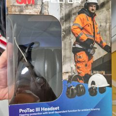 3M PELTOR ProTac III Electronic Ear Defenders Headphones