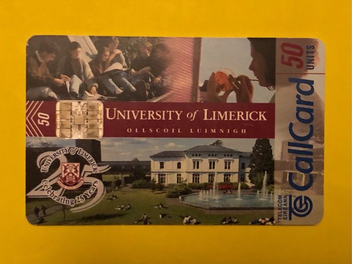 Callcard 1206 University of Limerick