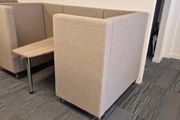 executive 4 person seating booth