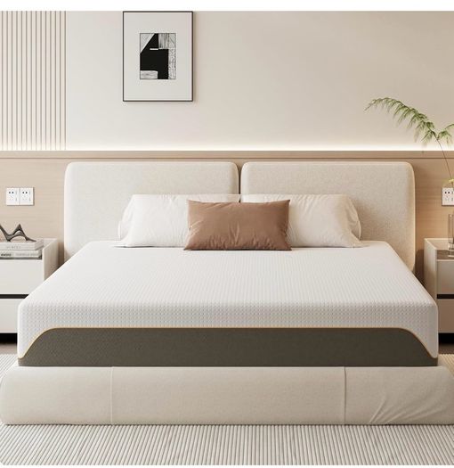 Memory Foam Mattress, 5FT King Mattress, Medium Firm Feel, Soft Skin-friendly Durable, Sleep Cooler and Back Pain Relief, in a Box(150x200x20cm)