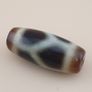 Vintage Chain Link Pattern Himalayan Tibetan Agate Dzi Bead Amulet Image 6