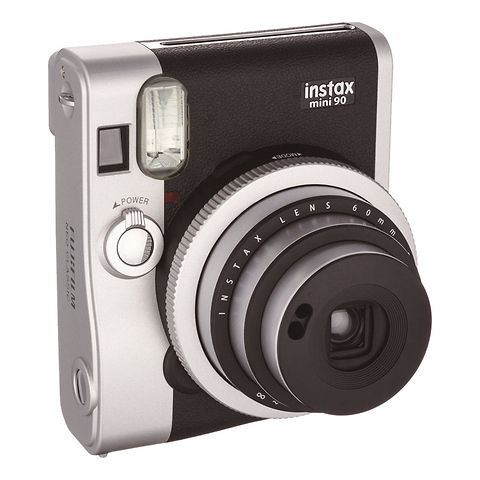 Fujifilm instax Mini 90 Neo Classic Instant Camera Black/ Silver