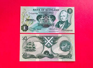 Scotland  1 Pound   1986  Pick  111 ( Uncirculated )