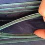 Ashwood Genuine leather purse dark teal sea green colour with gold coloured zipper etc never used in excellent condition with no issues see photos for sizes etc FREE STANDARD POSTAGE INCLUDED Image 7