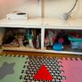 ikea Besta cabinet with glass top TV cabinet Image 2