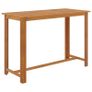 9 Piece Garden Bar Set Brown Image 2