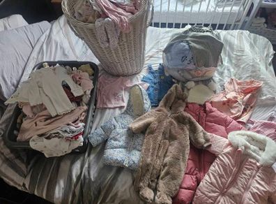 baby girls bundle 0 - 6 months