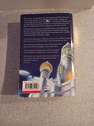 Harry potter book