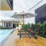 BRAND NEW Rattan Sun Lounger Beach Chair Adjustable Deck Chair Folding Loungers Outdoor Furniture Image 3