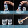 Epoxy Resin Kit 960ml Clear Crystal Resin Kit for Beginners Casting Resin Kit for Crafts Jewelry Making with Measuring Cups Image 6