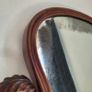 Antique mahogany table top mirror Image 3