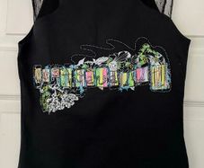 Just Cavalli - Designer Black Sleeveless Top - Size 42 (New Without Tags)