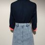 Vintage blue Denim Skirt, New With Tags Image 6