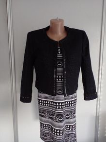 3/4 Sleeve Short Blazer UK10