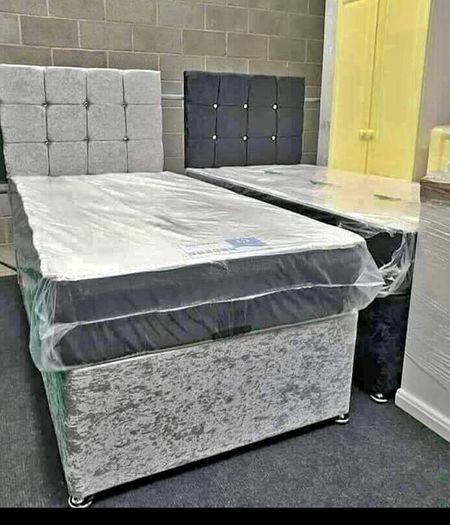 New Double, King And Superking Sizes Divan Beds Instock. Multiple Headboard Designs And Drawers Storage Available