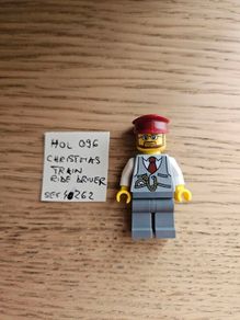 lego hol096 christmas train ride driver, set  40262