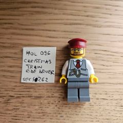 lego hol096 christmas train ride driver, set  40262