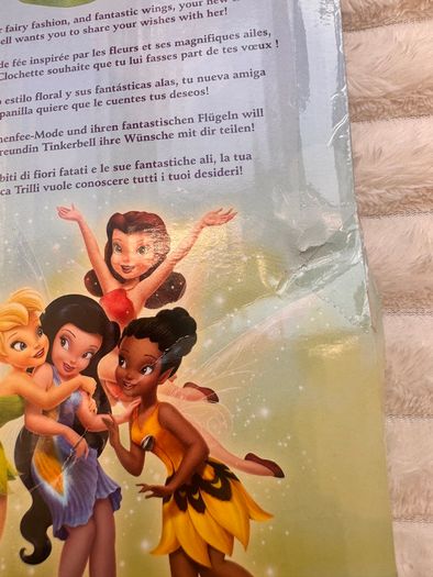 Disney Fairies Jakks Pacific Tinker Bell Fashion Doll approx. 23cm. Damaged Box and wing - a bit Please see photos