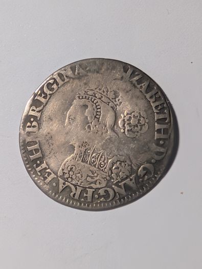 Elisabeth 1 Milled 6D.1562.