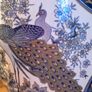 Vintage Blue & White Japanese Temple Jar Image 3