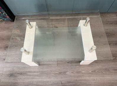 glass coffee table free to go
