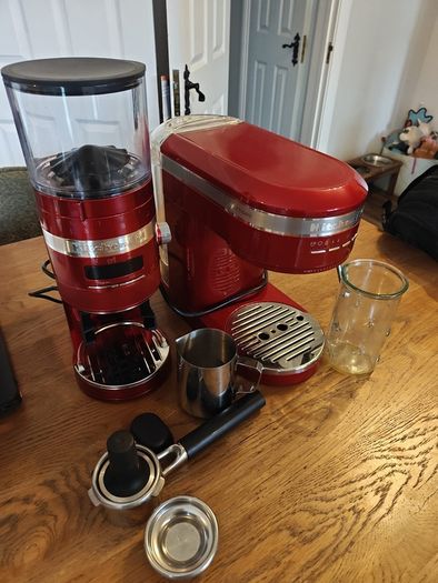 coffee machine + Grinder