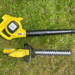 Karcher 18v Trimmer and leaf blower