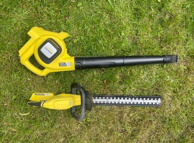 Karcher 18v Trimmer and leaf blower