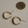 gold ear rings Image 2