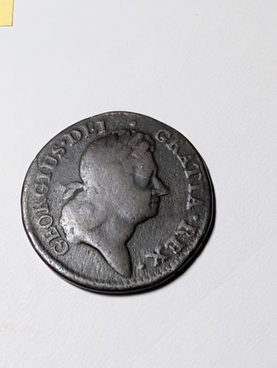 Irish 1723 Wood's Halfpenny.